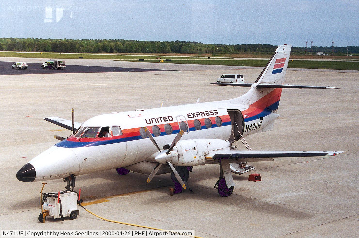 N471UE, 1988 British Aerospace BAe-3201 Jetstream C/N 821, United Express