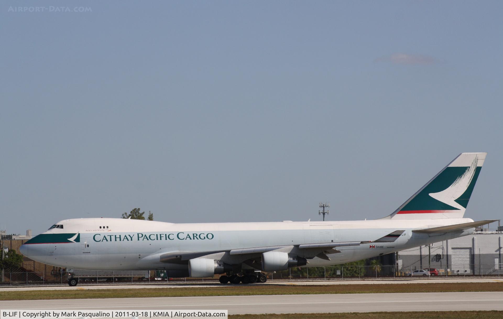 B-LIF, 2009 Boeing 747-467ERF C/N 36871, Boeing 747-400F