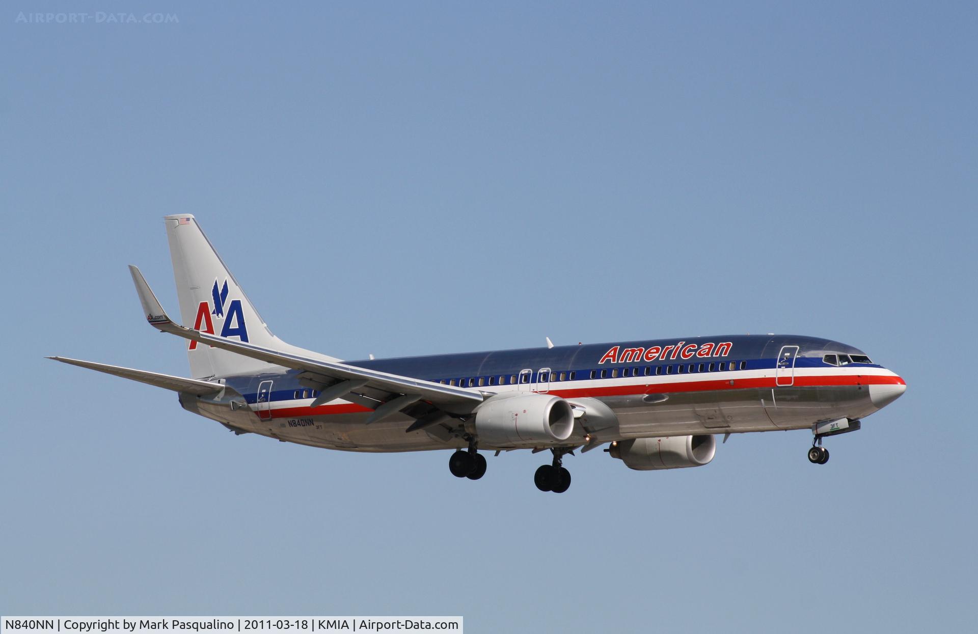 N840NN, 2010 Boeing 737-823 C/N 33518, Boeing 737-800