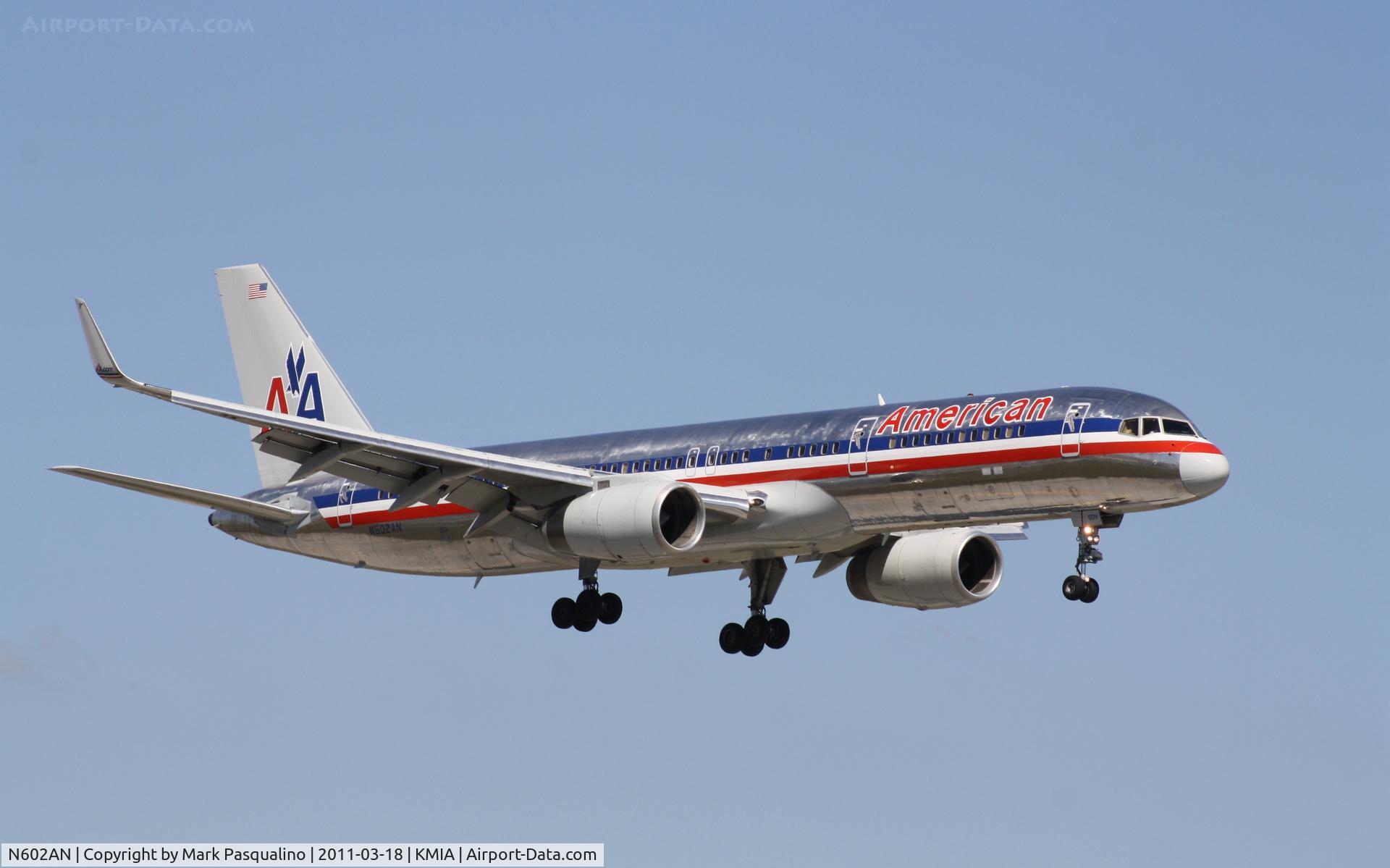 N602AN, 1995 Boeing 757-223 C/N 27053, Boeing 757-200