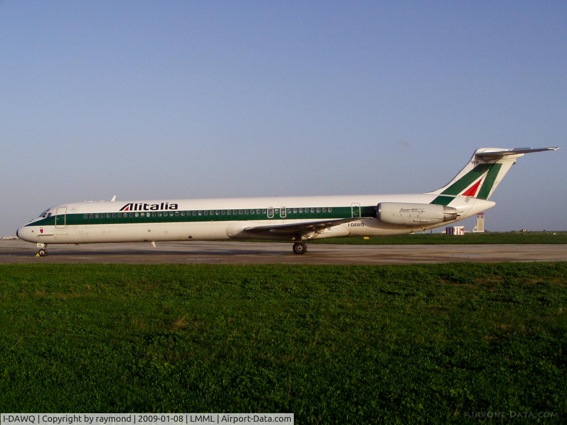I-DAWQ, 1985 McDonnell Douglas MD-82 (DC-9-82) C/N 49207, MD82 I-DAWQ Alitalia