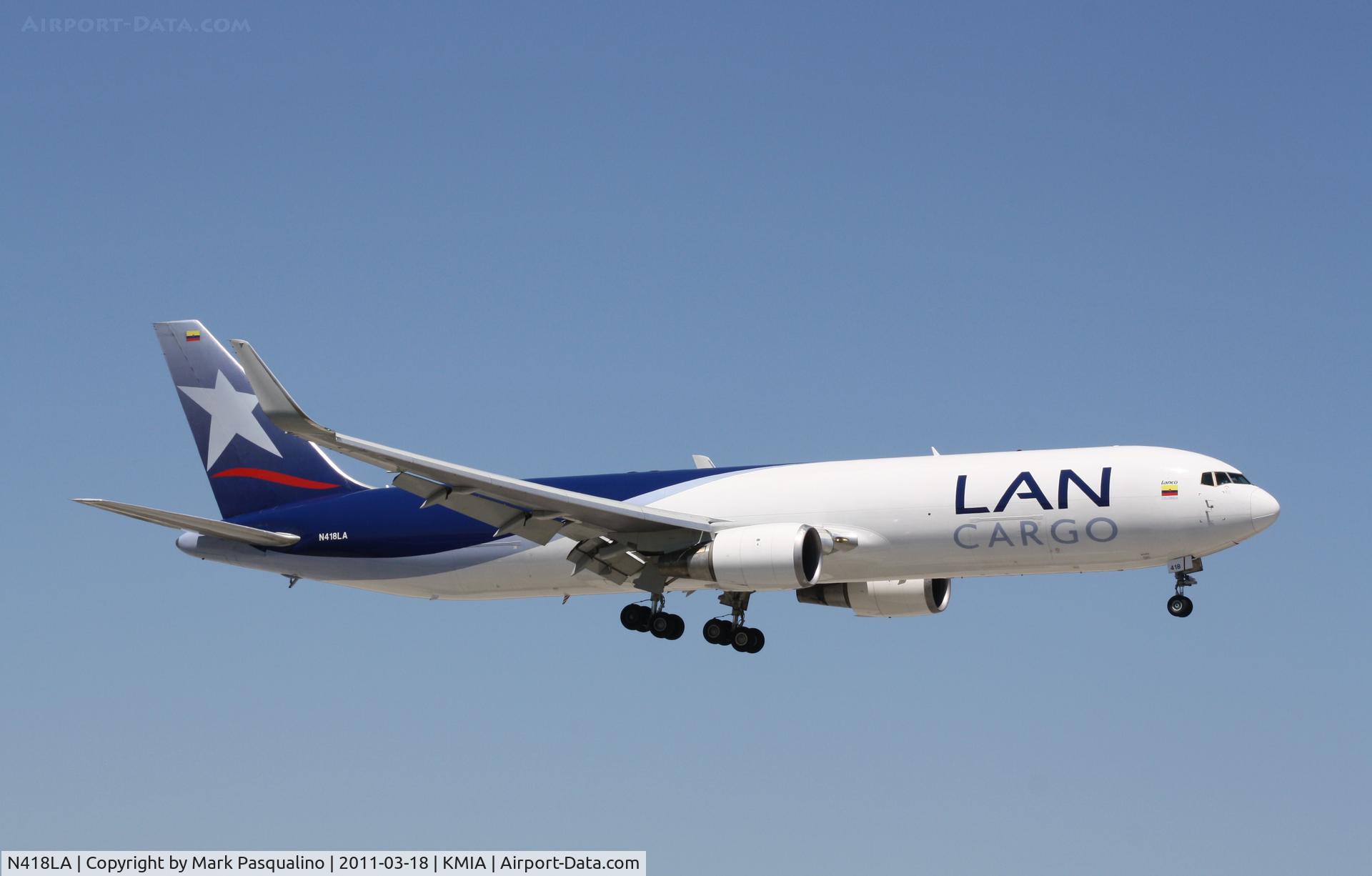 N418LA, 2005 Boeing 767-316F C/N 34246, Boeing 767-300F