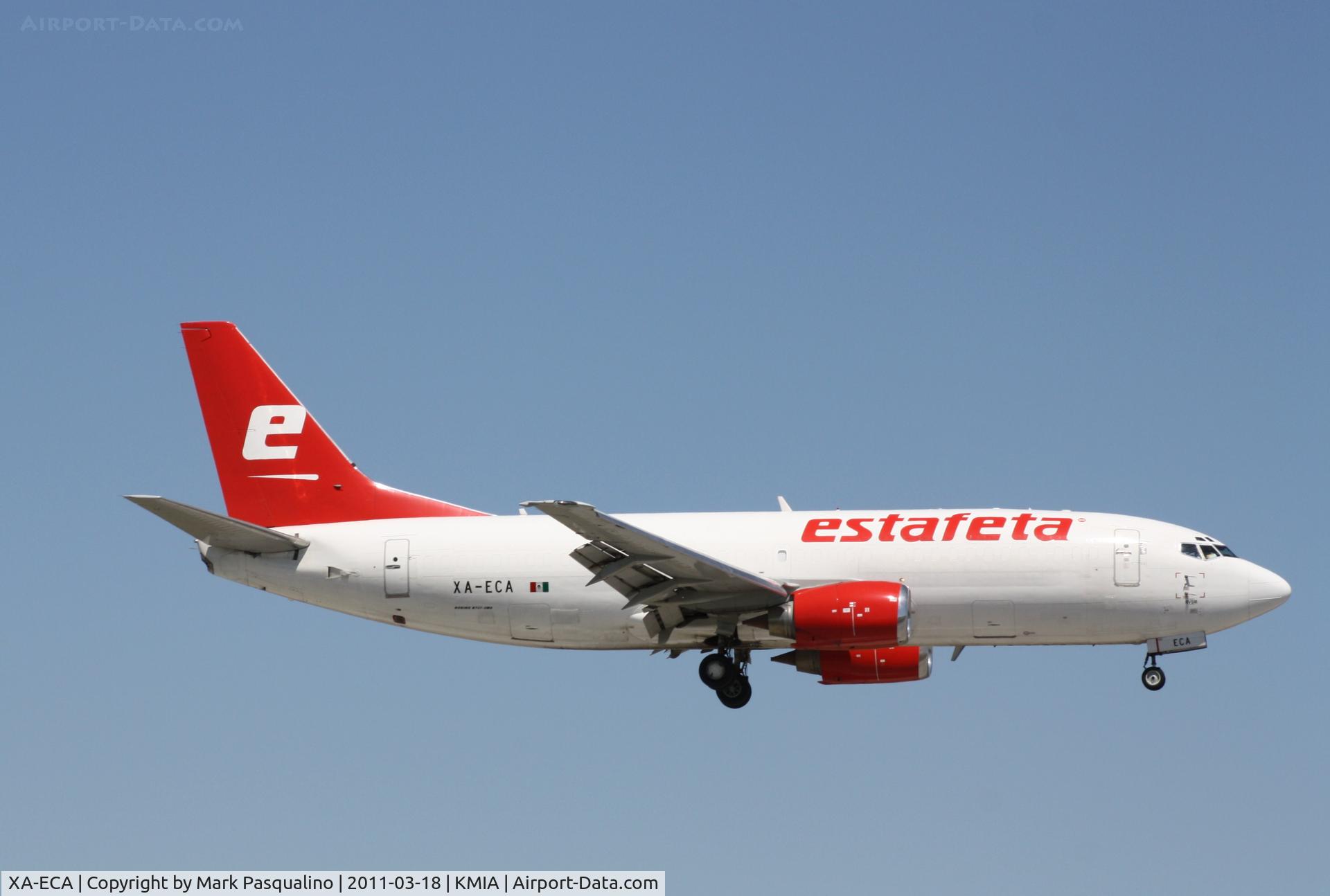 XA-ECA, 1989 Boeing 737-3M8 C/N 24024, Boeing 737-300