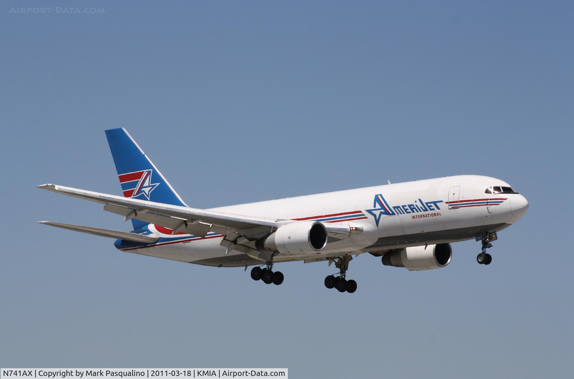 N741AX, 1982 Boeing 767-232 C/N 22215, Boeing 767-200F