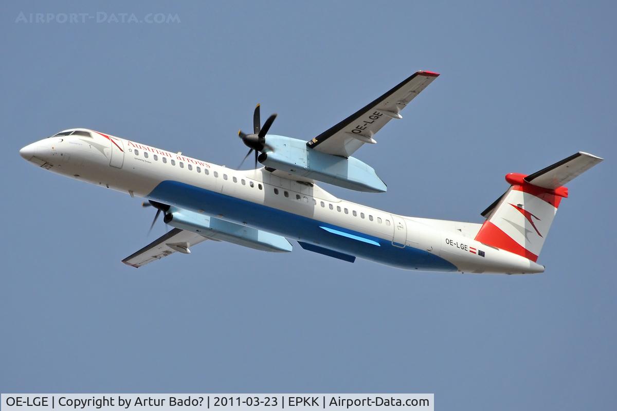 OE-LGE, 2001 De Havilland Canada DHC-8-402Q Dash 8 C/N 4042, Austrian