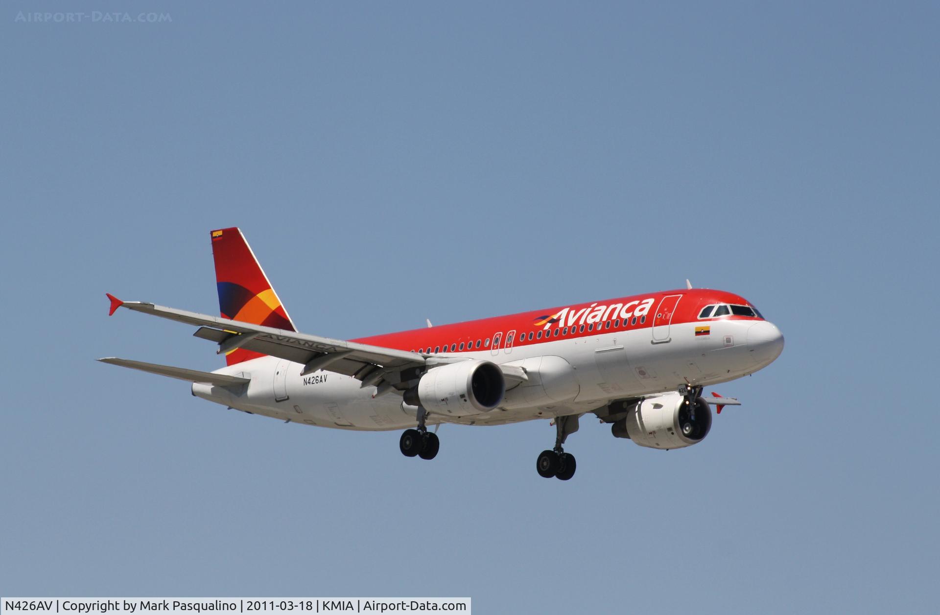 N426AV, 2009 Airbus A320-214 C/N 4026, Airbus A320