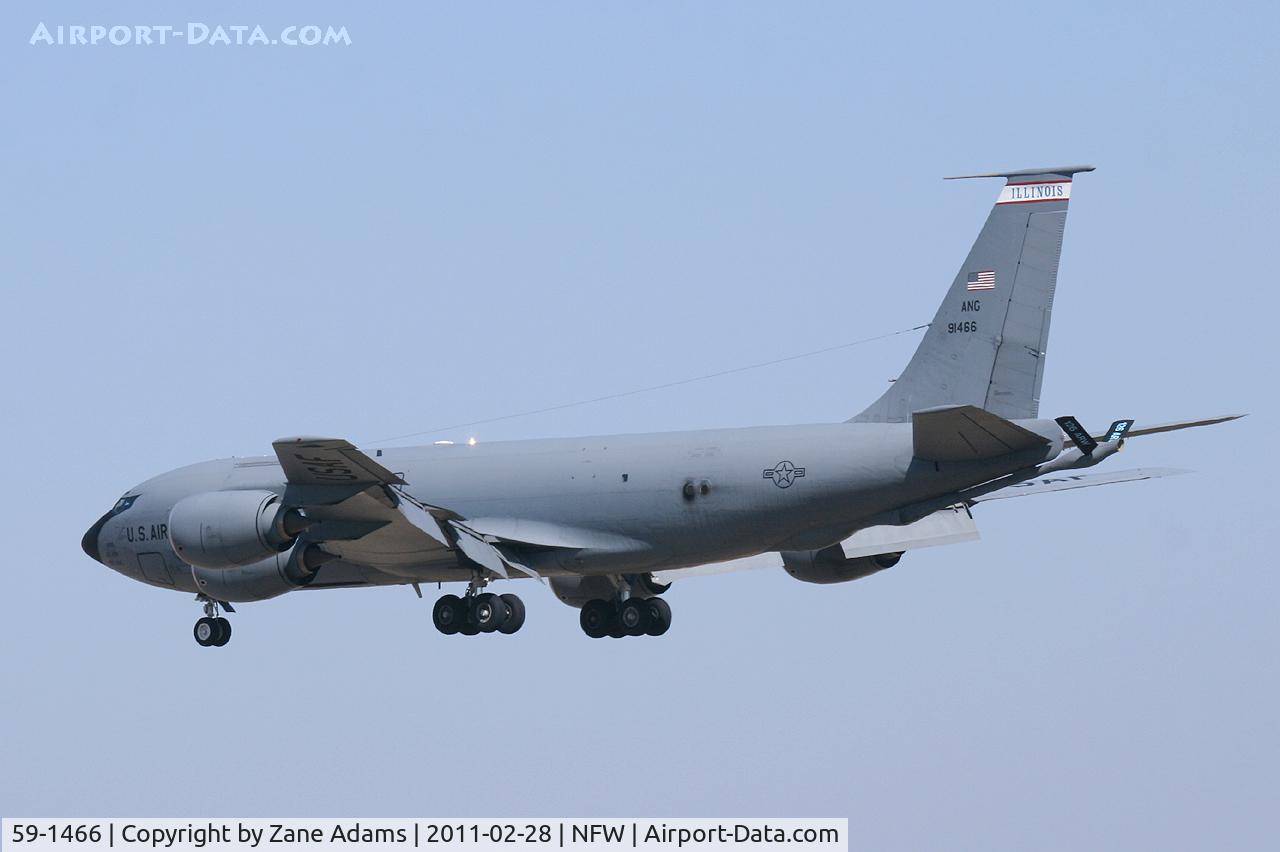 59-1466, 1959 Boeing KC-135R Stratotanker C/N 17954, At NASJRB Fort Worth (Carswell)