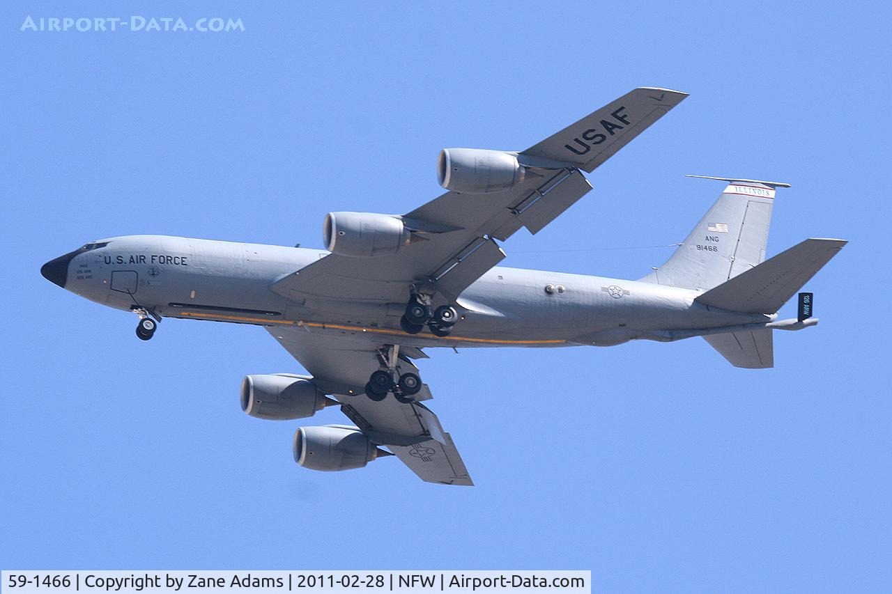 59-1466, 1959 Boeing KC-135R Stratotanker C/N 17954, At NASJRB Fort Worth (Carswell)