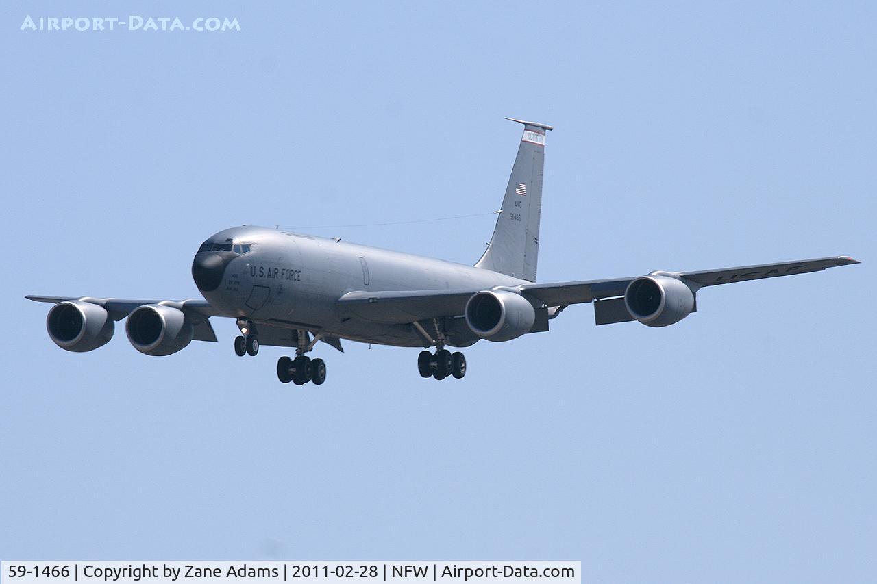 59-1466, 1959 Boeing KC-135R Stratotanker C/N 17954, At NASJRB Fort Worth (Carswell)