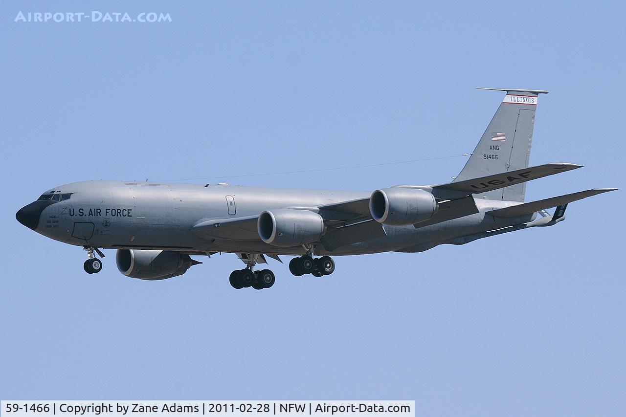 59-1466, 1959 Boeing KC-135R Stratotanker C/N 17954, At NASJRB Fort Worth (Carswell)