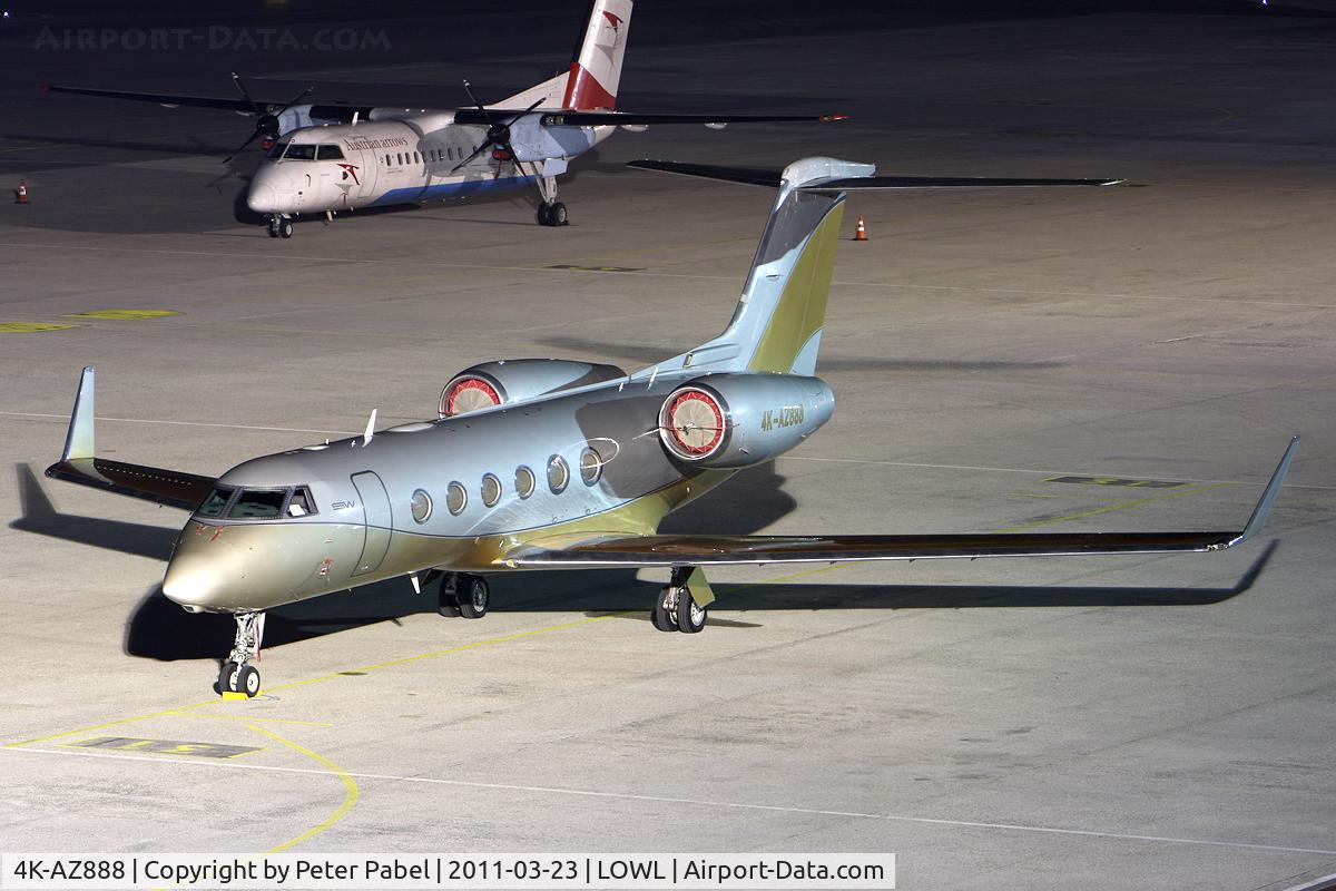 4K-AZ888, 2006 Gulfstream Aerospace GIV-X (G450) C/N 4045, Silkway