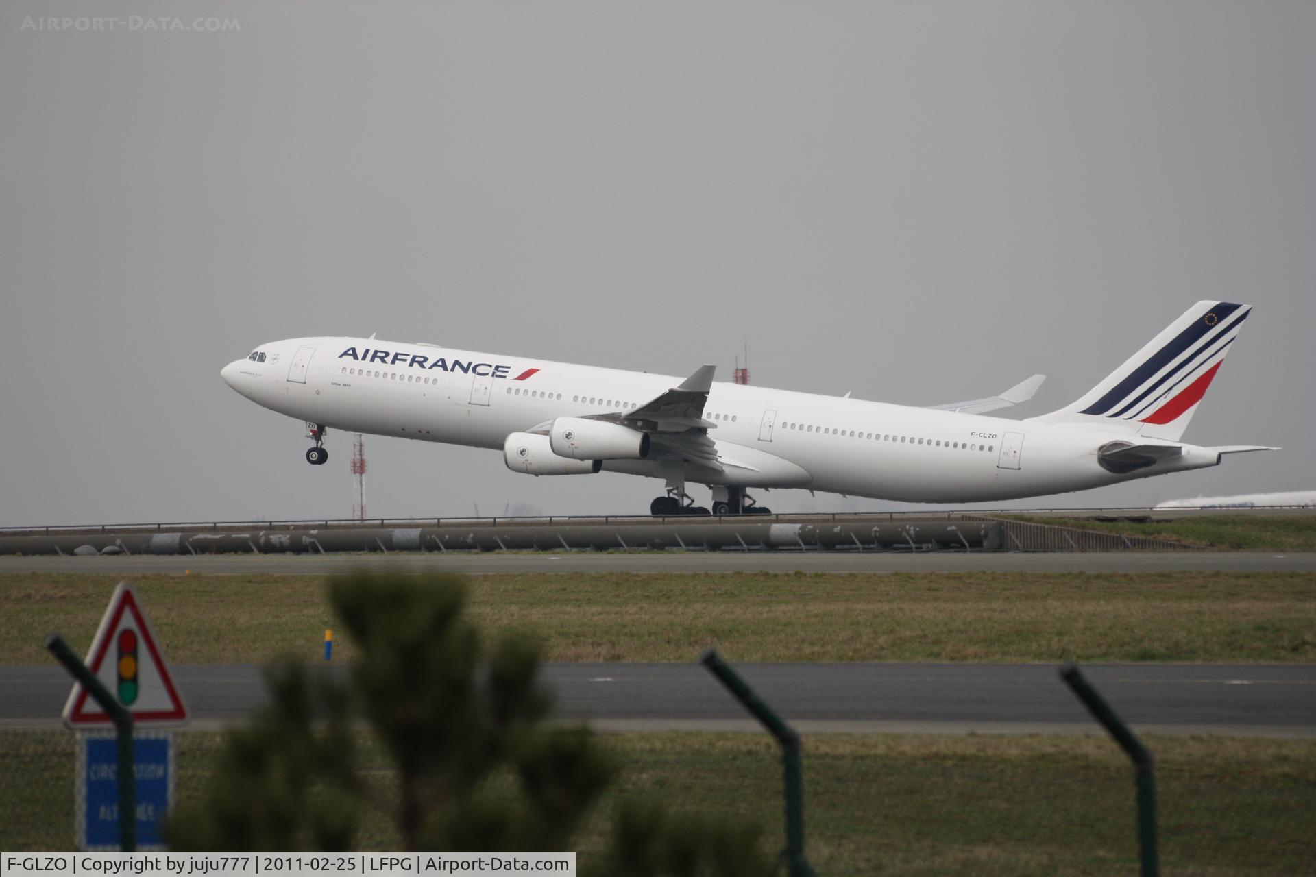 F-GLZO, 1998 Airbus A340-313X C/N 246, with new Air France paint