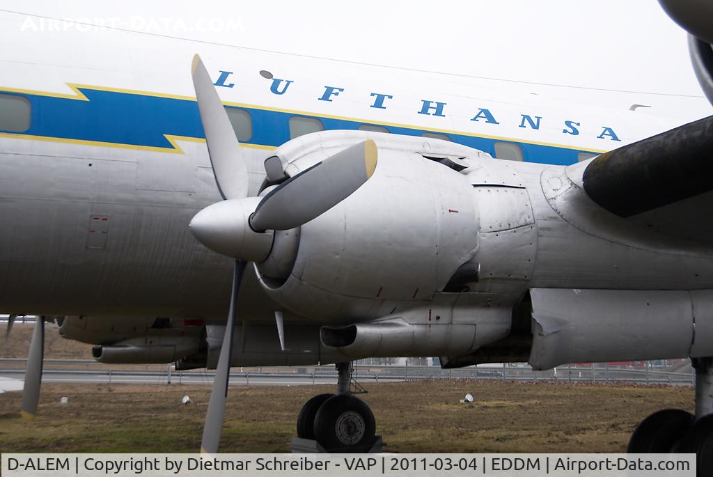 D-ALEM, 1955 Lockheed L-1049G Super Constellation C/N 4603, Lufthansa L1049 Super Constellation