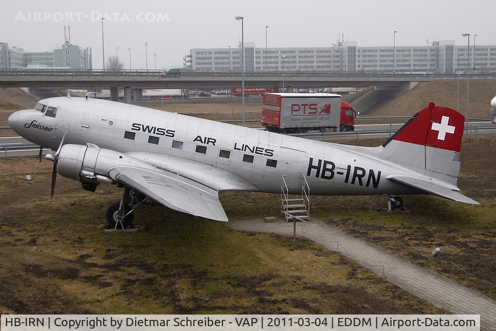 HB-IRN, 1941 Douglas C-53-DO C/N 4828, Swissair DC3