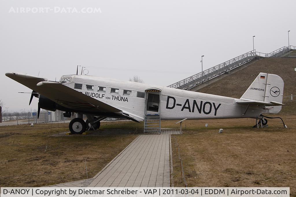 D-ANOY, Junkers (CASA) 352L (Ju-52) C/N 54, Lufthansa Ju52