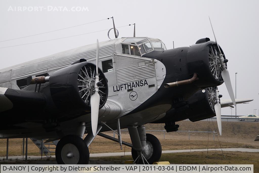 D-ANOY, Junkers (CASA) 352L (Ju-52) C/N 54, Lufthansa Ju52