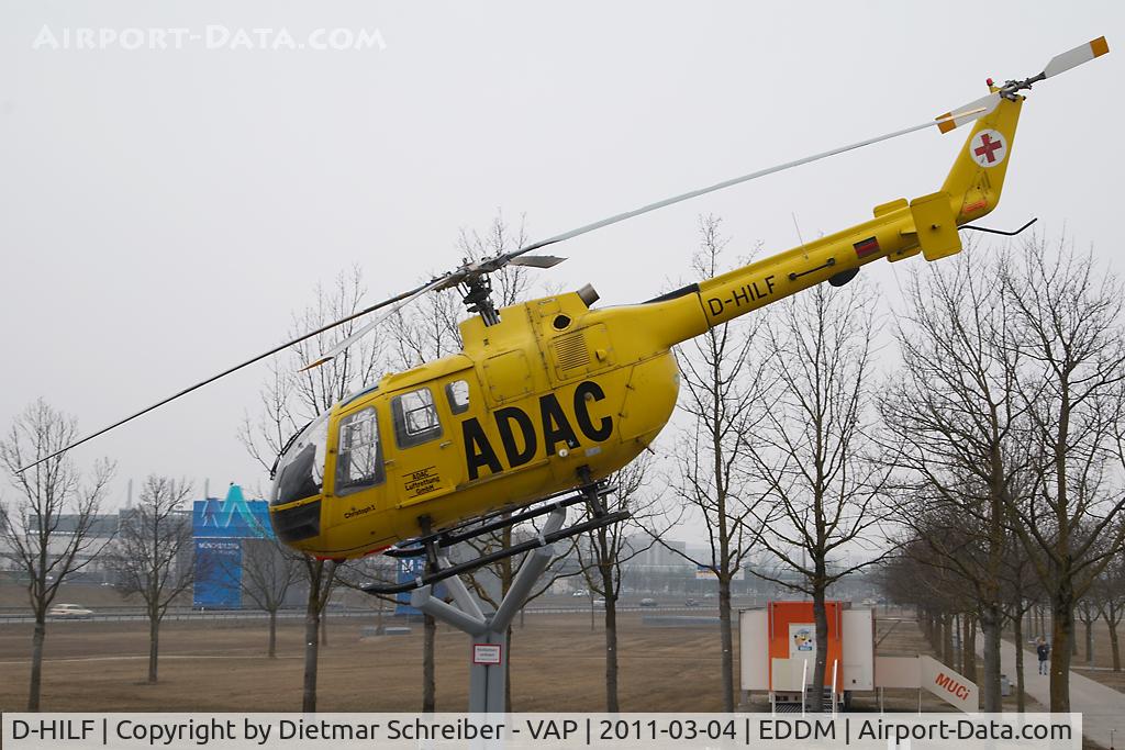 D-HILF, MBB Bo-105S C/N S-868, ADAC BK117
