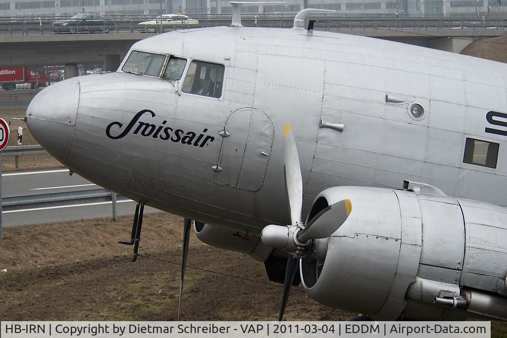 HB-IRN, 1941 Douglas C-53-DO C/N 4828, Swissair DC3