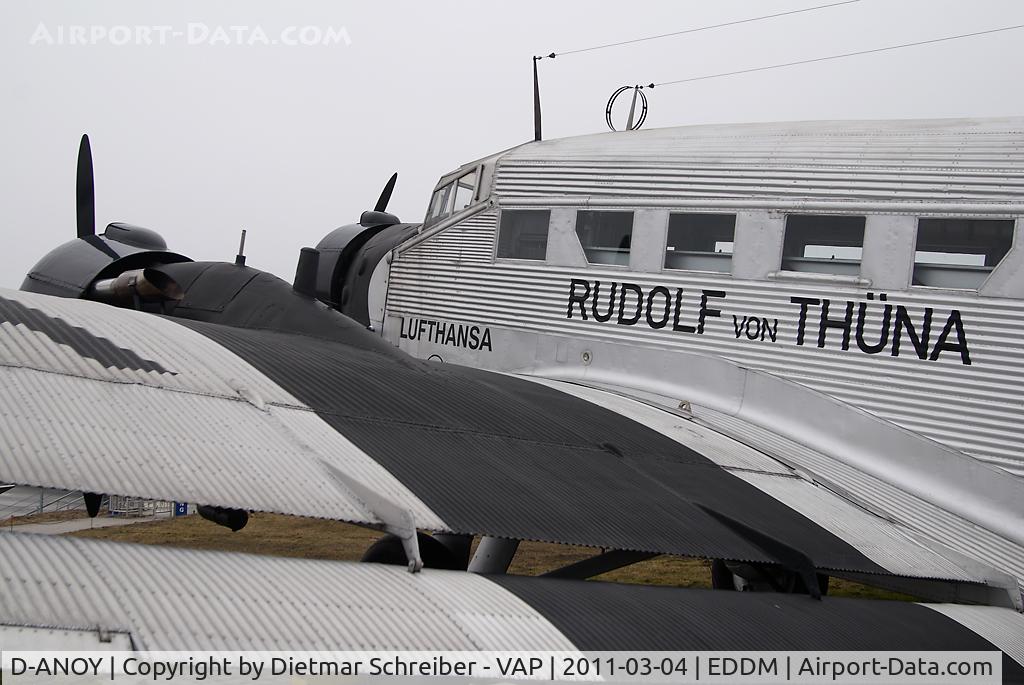 D-ANOY, Junkers (CASA) 352L (Ju-52) C/N 54, Lufthansa Ju52
