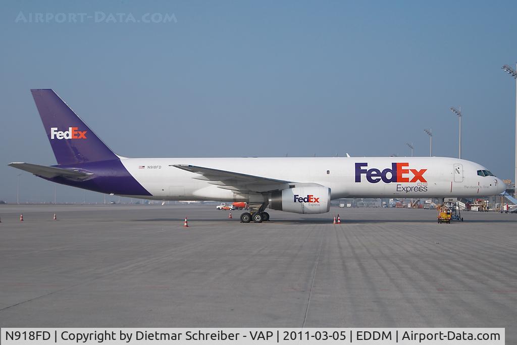 N918FD, 1989 Boeing 757-23A C/N 24290, Fedex Boeing 757-200