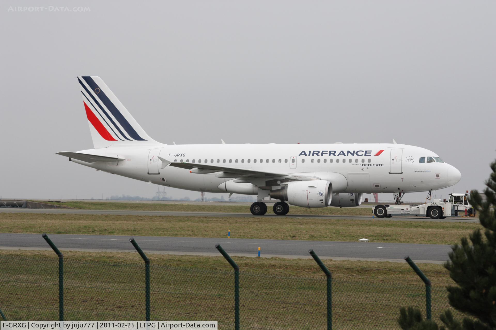 F-GRXG, 2004 Airbus A319-115LR C/N 2213, with new sheme
