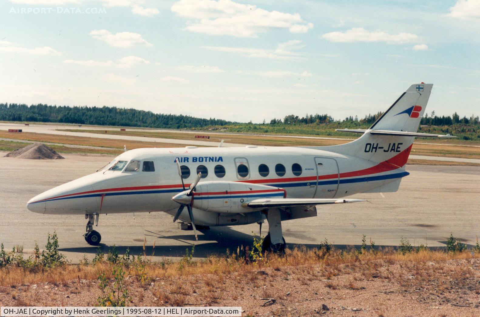OH-JAE, 1988 British Aerospace BAe-3201 Jetstream Super 31 C/N 840, Air Botnia