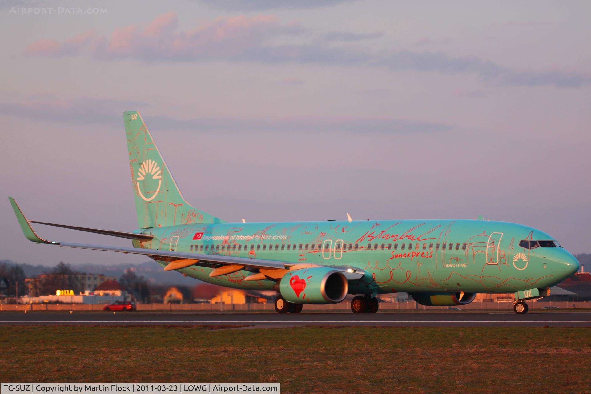 TC-SUZ, 2008 Boeing 737-8HX C/N 29649, .