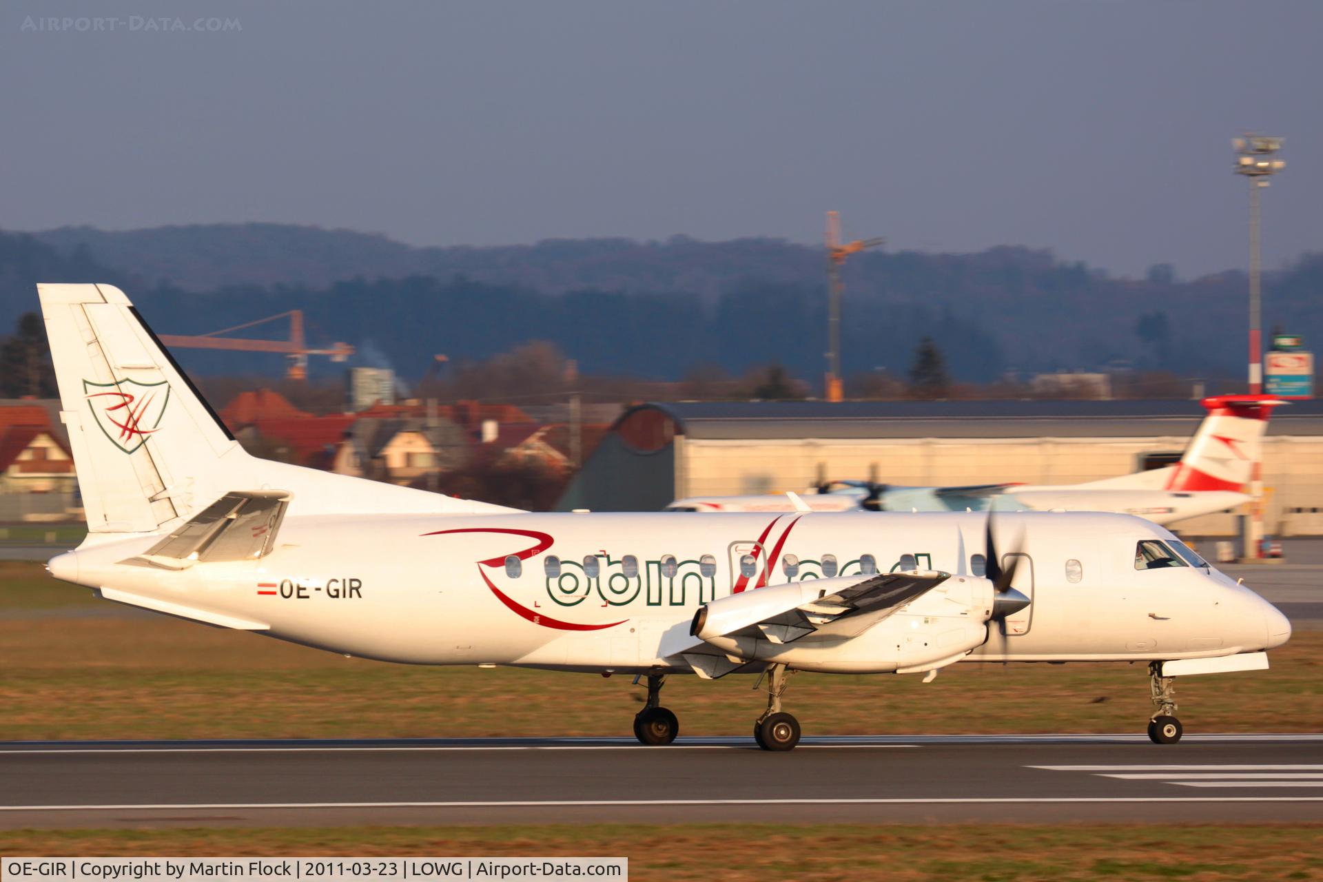 OE-GIR, 1988 Saab SF340A C/N 340A-134, .