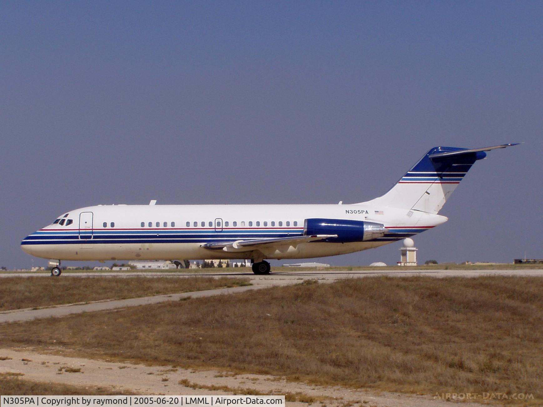 N305PA, 1966 Douglas DC-9-15 C/N 45740, DC9 N305PA parked on Park4 waiting for departure to a new customer.