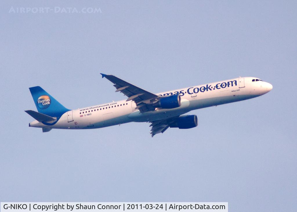 G-NIKO, 2000 Airbus A321-211 C/N 1250, Thomas Cook