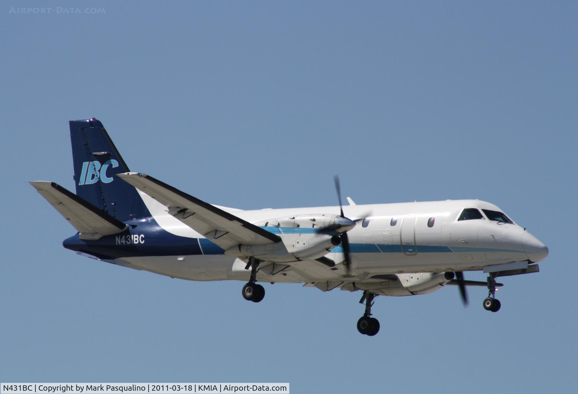 N431BC, 1991 Saab 340B C/N 340B-260, SAAB 340B