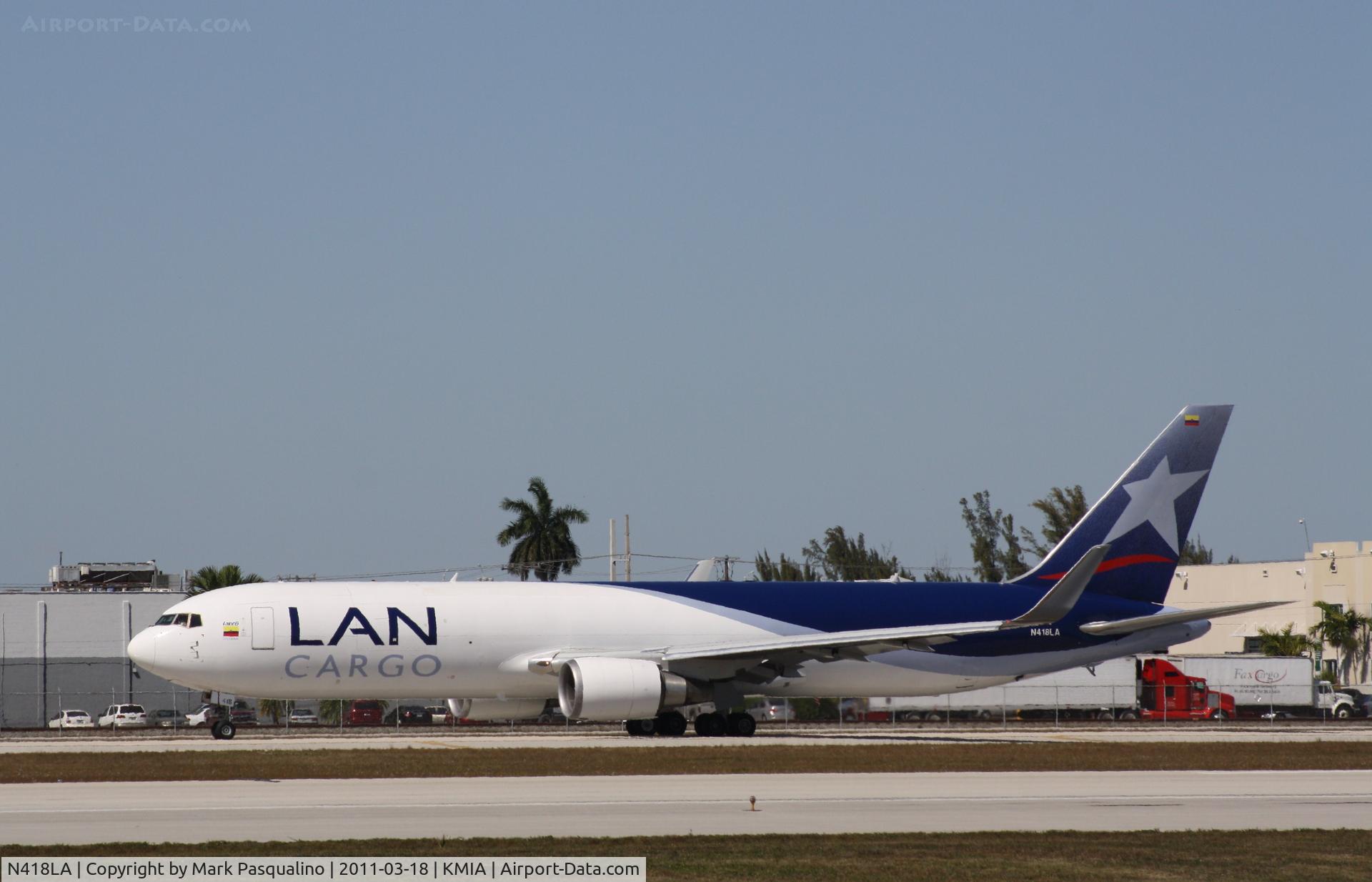 N418LA, 2005 Boeing 767-316F C/N 34246, Boeing 767-300F