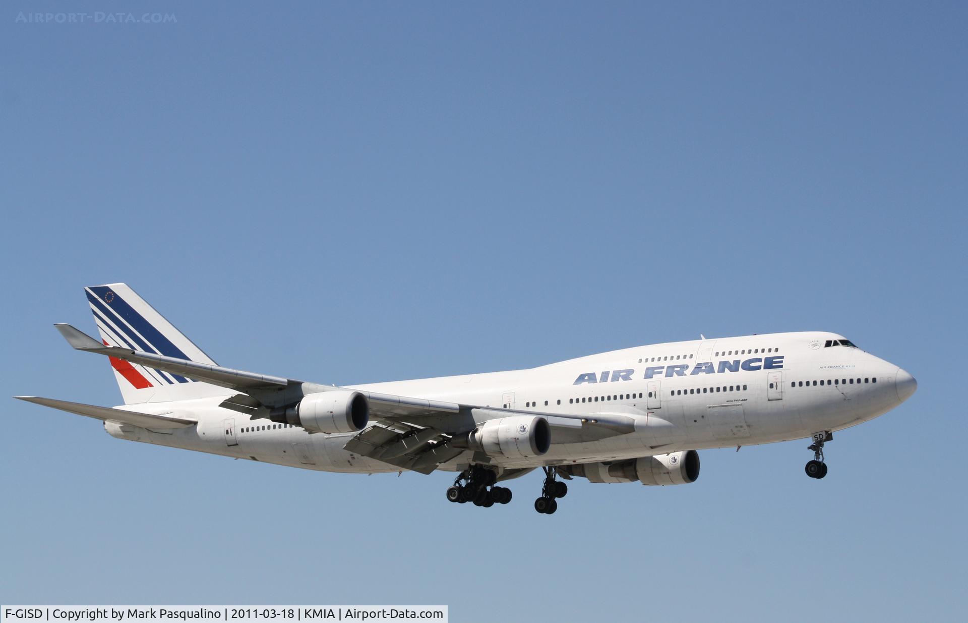 F-GISD, 1992 Boeing 747-428M C/N 25628, Boeing 747-400