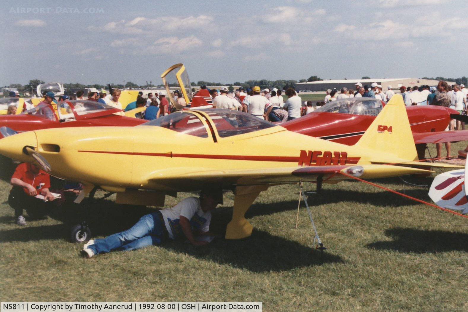 N5811, 2007 Rans S-7LS Courier C/N 0706439, GP-4, Airventure 1992