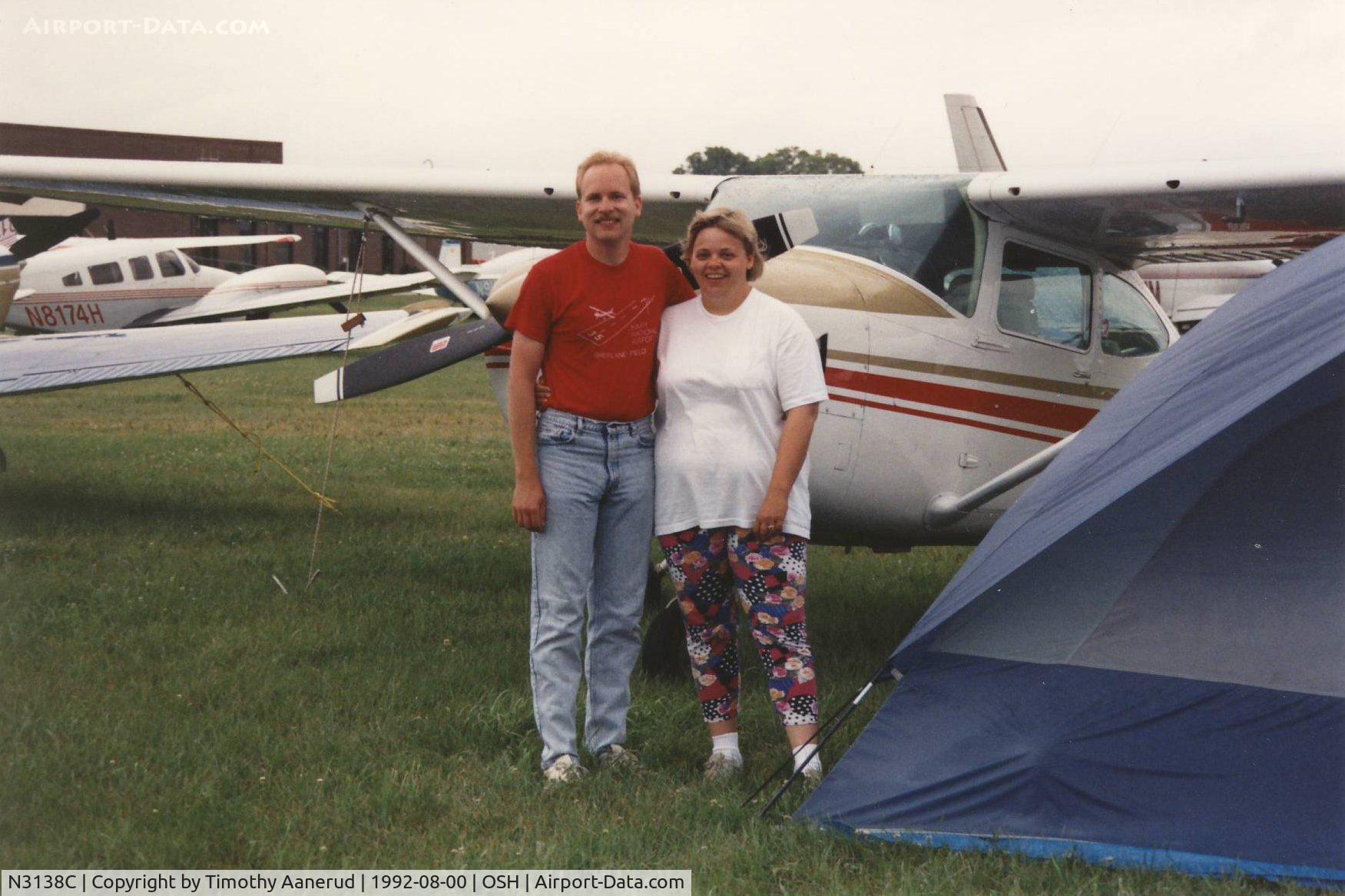 N3138C, 1978 Cessna R182 Skylane RG C/N R18200239, 1978 Cessna R182, c/n: R18200239; Timothy & Lynette Aanerud, Airventure 1992