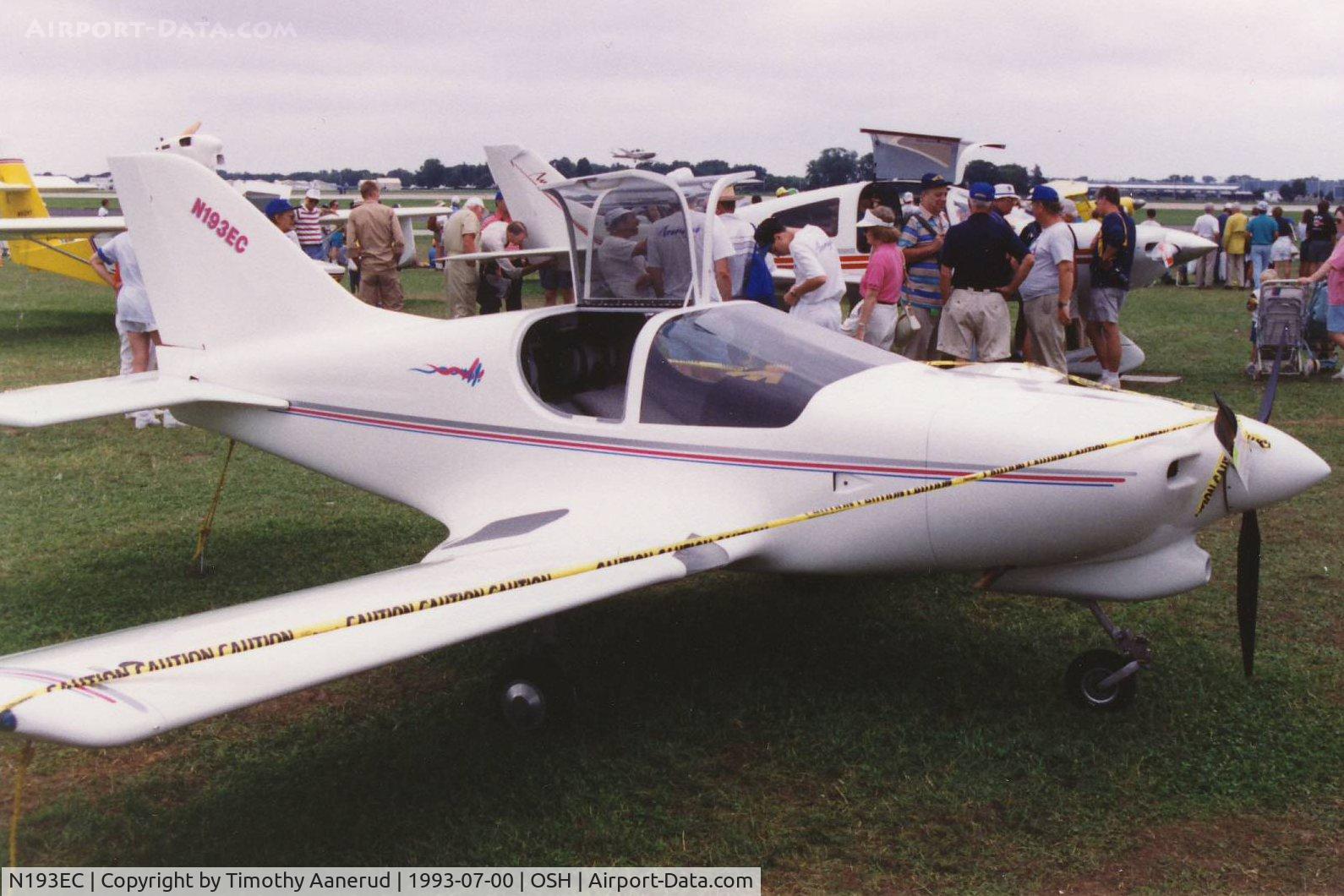 N193EC, 1993 Oatman Thomas TC-2 C/N AM 1031, 1993 Oatman Thomas TC-2, c/n: AM 1031