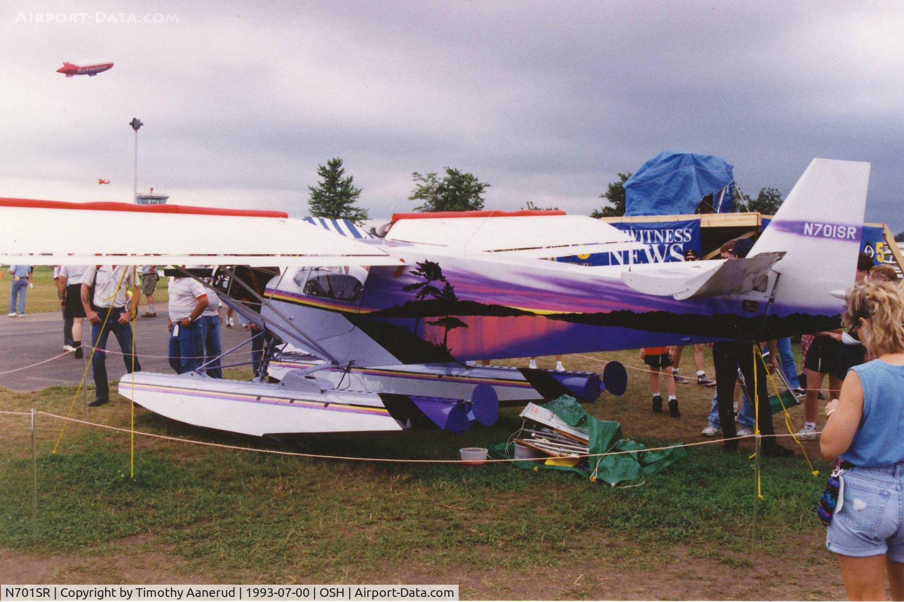N701SR, 1992 Zenair STOL CH-701 C/N 7-1436, 1992 Effinger R/effinger S ZENAIR CH701, c/n: 7-1436