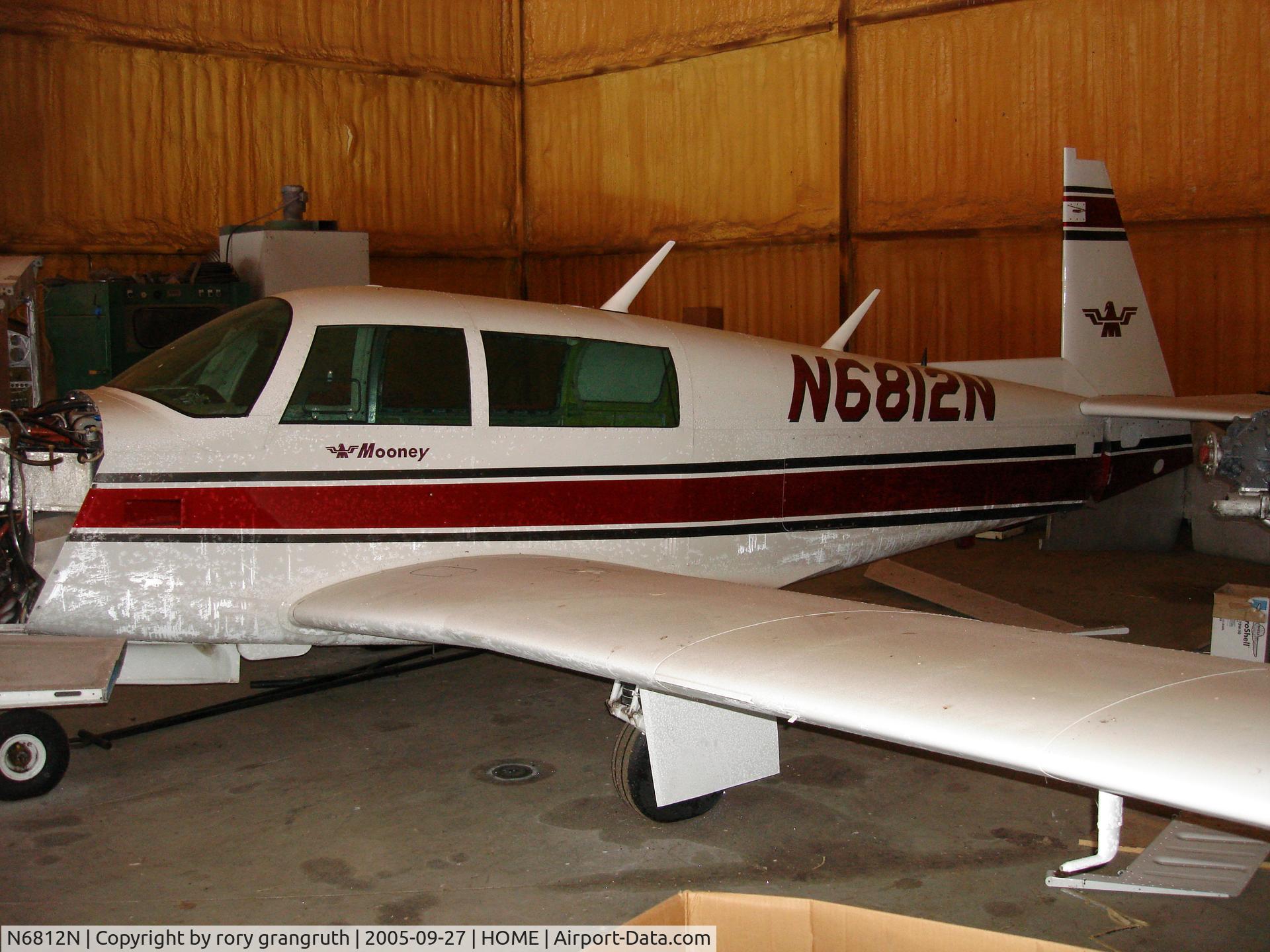N6812N, 1968 Mooney M-20G Statesman C/N 680104, rorys mooney