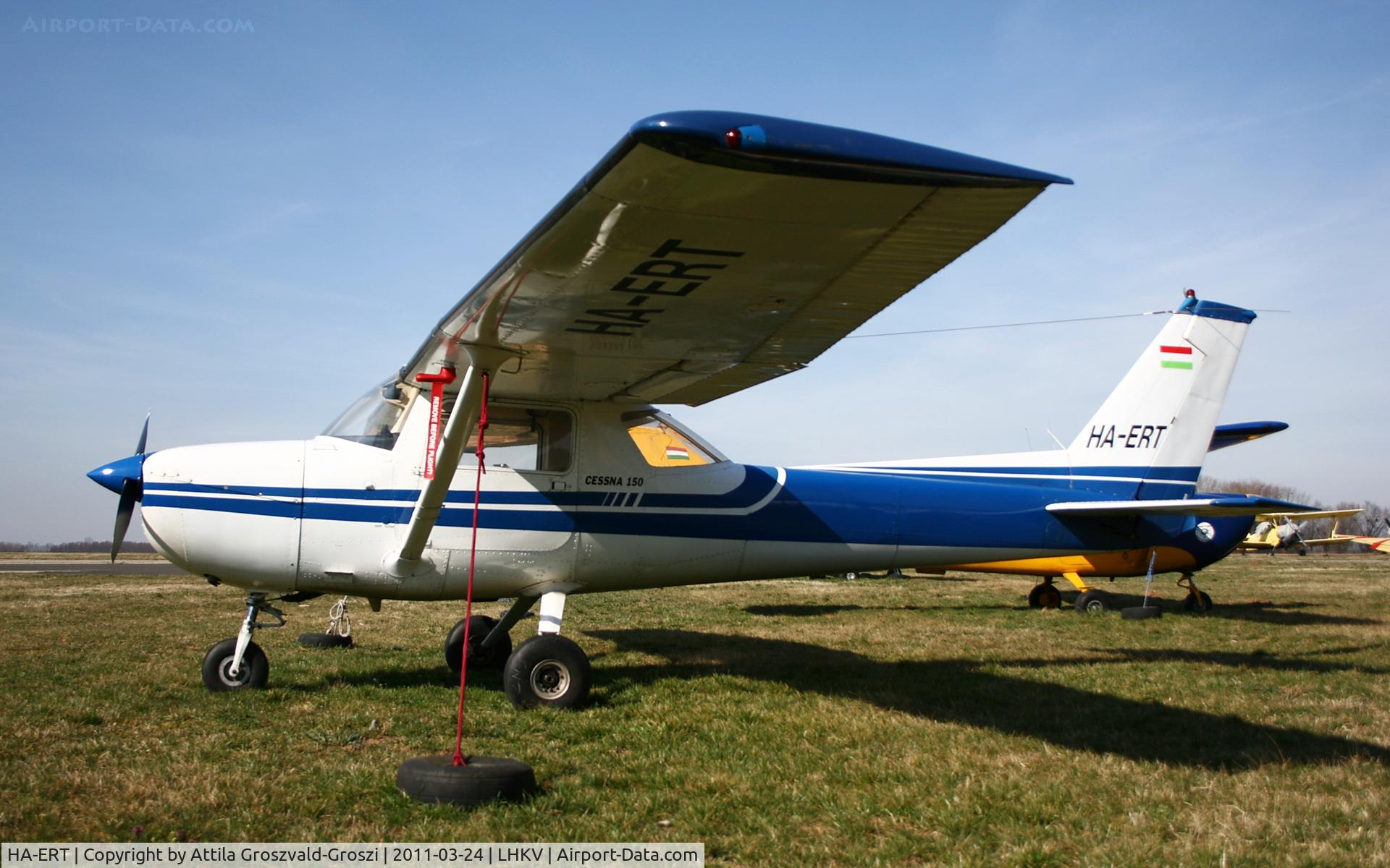 HA-ERT, 1976 Reims F150M C/N 1335, Kaposujlak Airport, Hungary