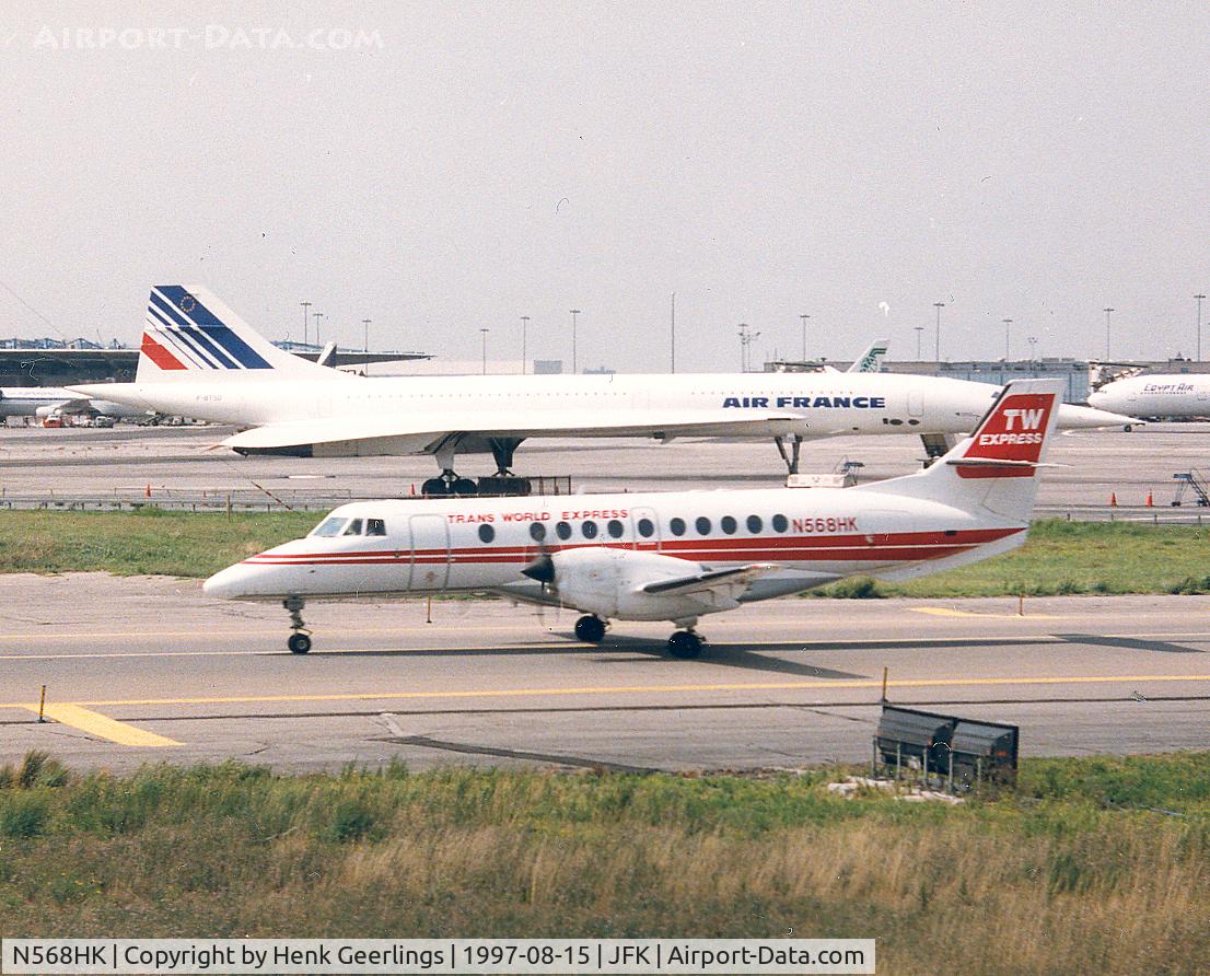 N568HK, 1996 British Aerospace Jetstream 4101 C/N 41086, Trans World Express; Concorde F-BTSD