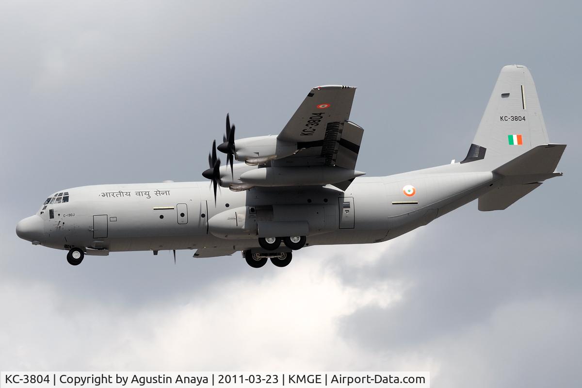 KC-3804, 2011 Lockheed Martin C-130J-30 Super Hercules C/N 382-5653, Fixer 55 on a test flight at the factory.