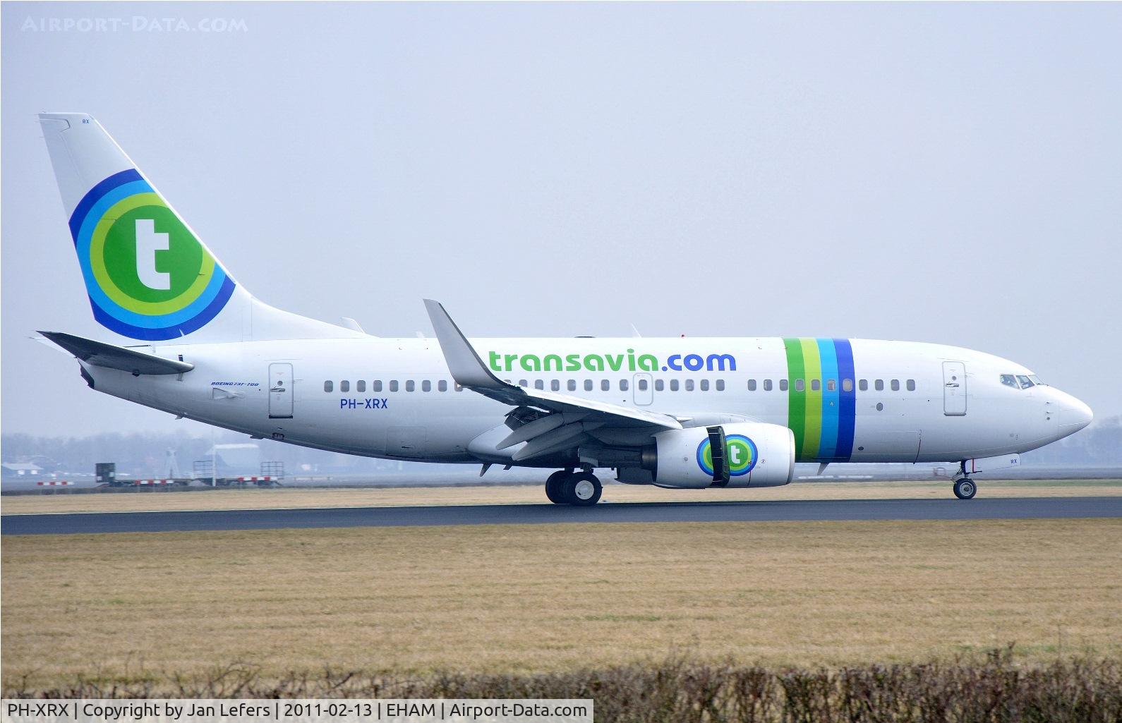 PH-XRX, 2003 Boeing 737-7K2 C/N 33464, Landing on the Polderbaan