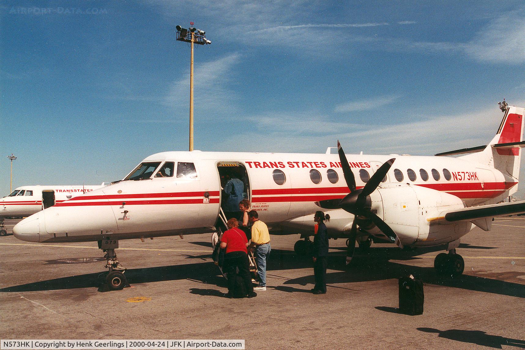 N573HK, 1996 British Aerospace Jetstream 4101 C/N 41092, Trans States Airlines