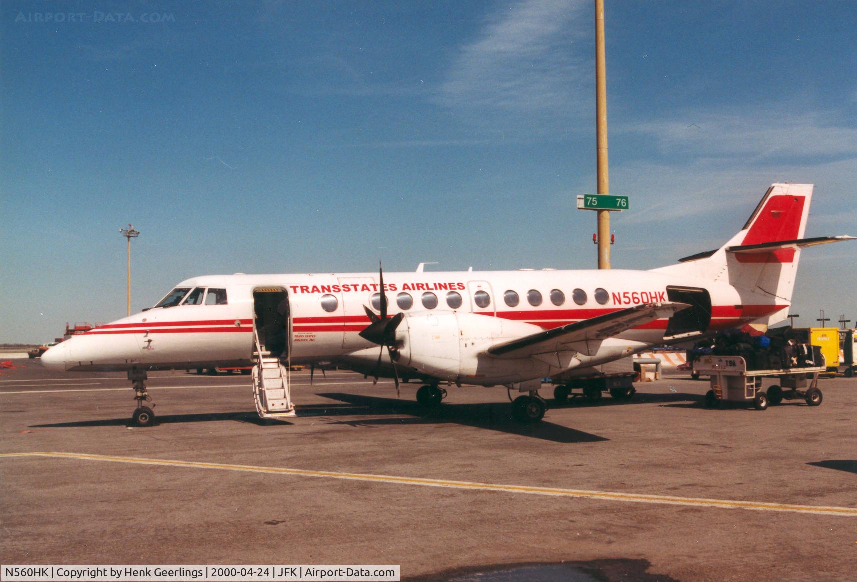 N560HK, 1995 British Aerospace Jetstream 41 C/N 41076, Trans States Airlines