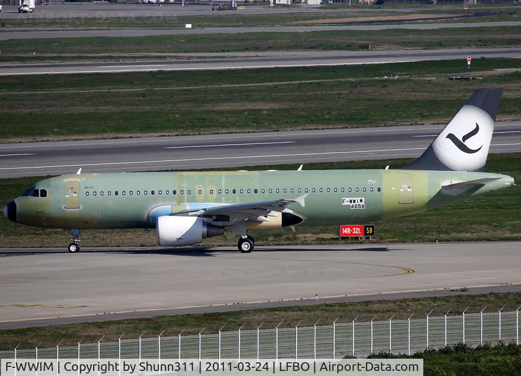 F-WWIM, 2011 Airbus A320-214 C/N 4658, C/n 4658 - For Freebird