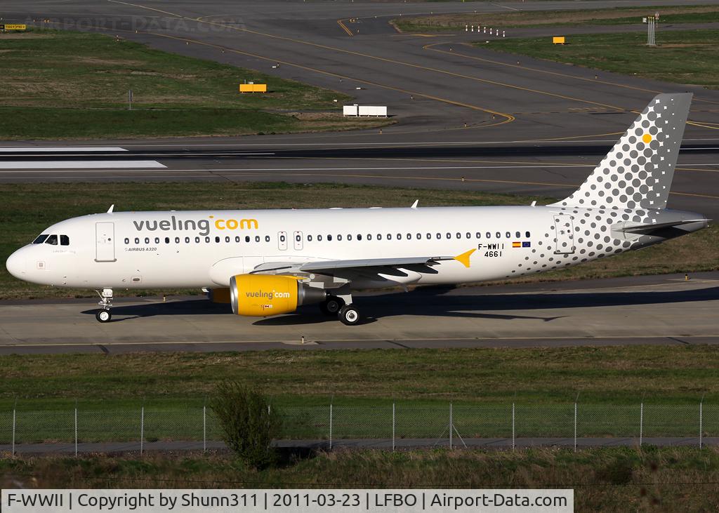 F-WWII, 2011 Airbus A320-214 C/N 4661, C/n 4661 - To be EC-LLJ