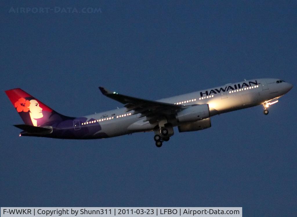 F-WWKR, 2011 Airbus A330-243 C/N 1217, C/n 1217 - To be N383HA