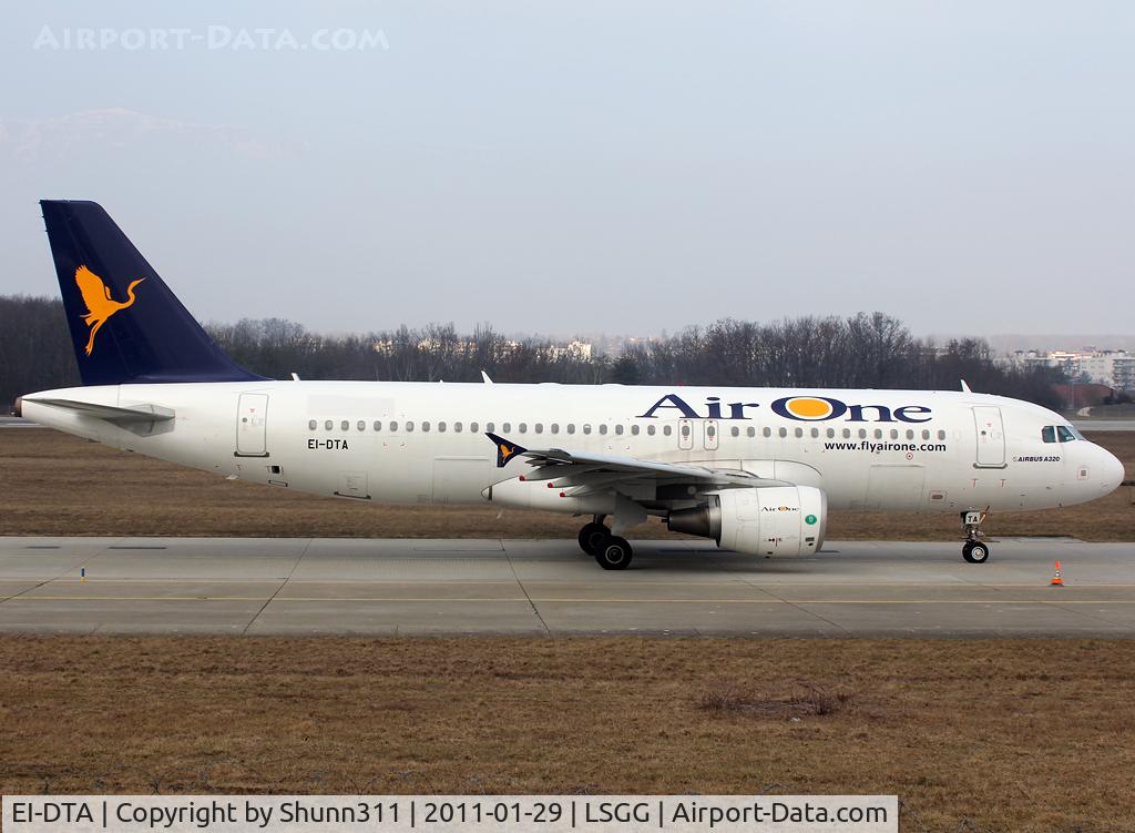 EI-DTA, 2008 Airbus A320-216 C/N 3732, Taxiing holding point rwy 23 for departure...
