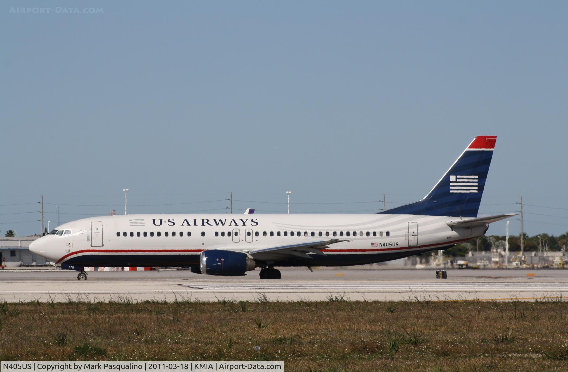 N405US, 1989 Boeing 737-401 C/N 23885, Boeing 737-400