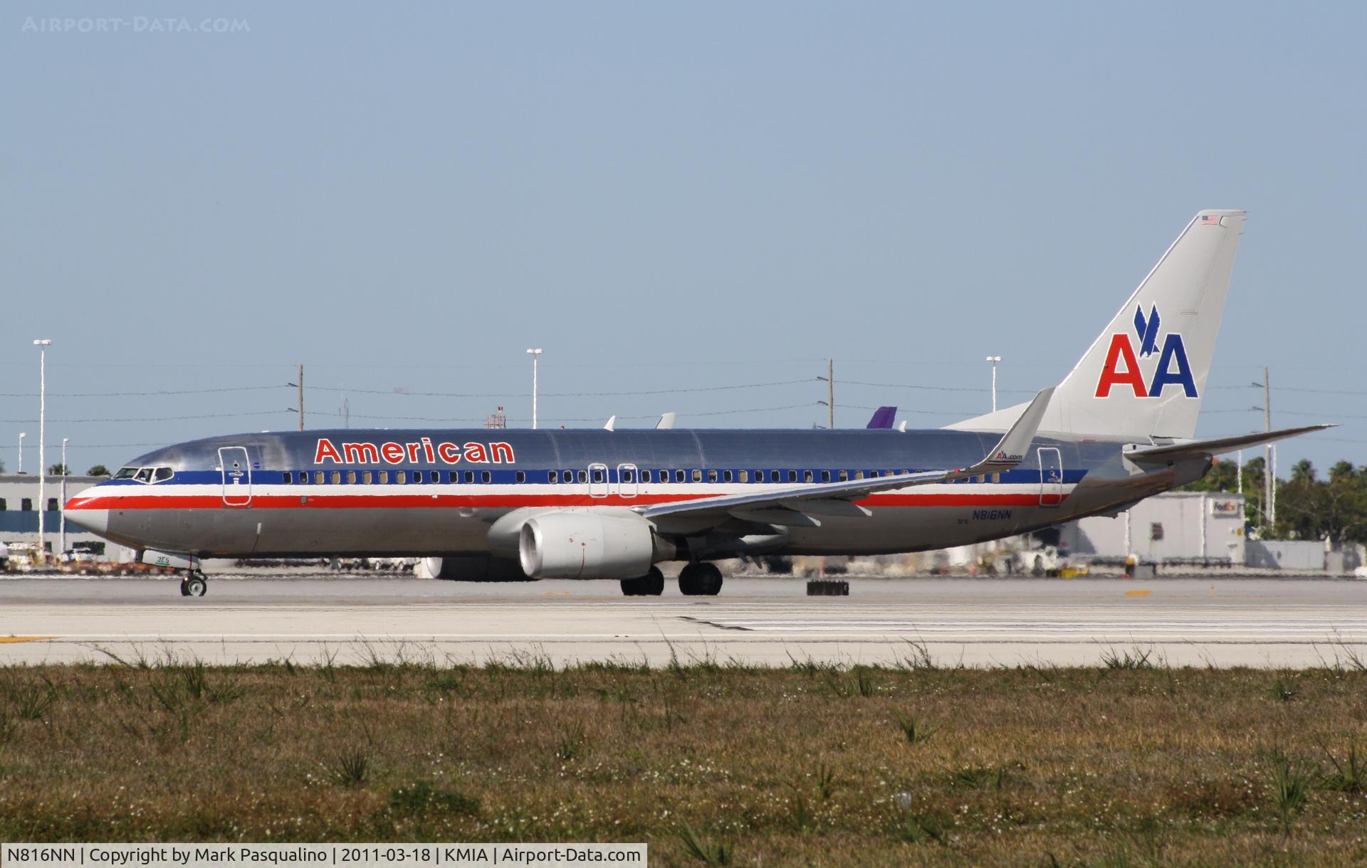 N816NN, 2009 Boeing 737-823 C/N 31081, Boeing 737-800
